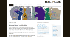 Desktop Screenshot of hallietibbetts.com